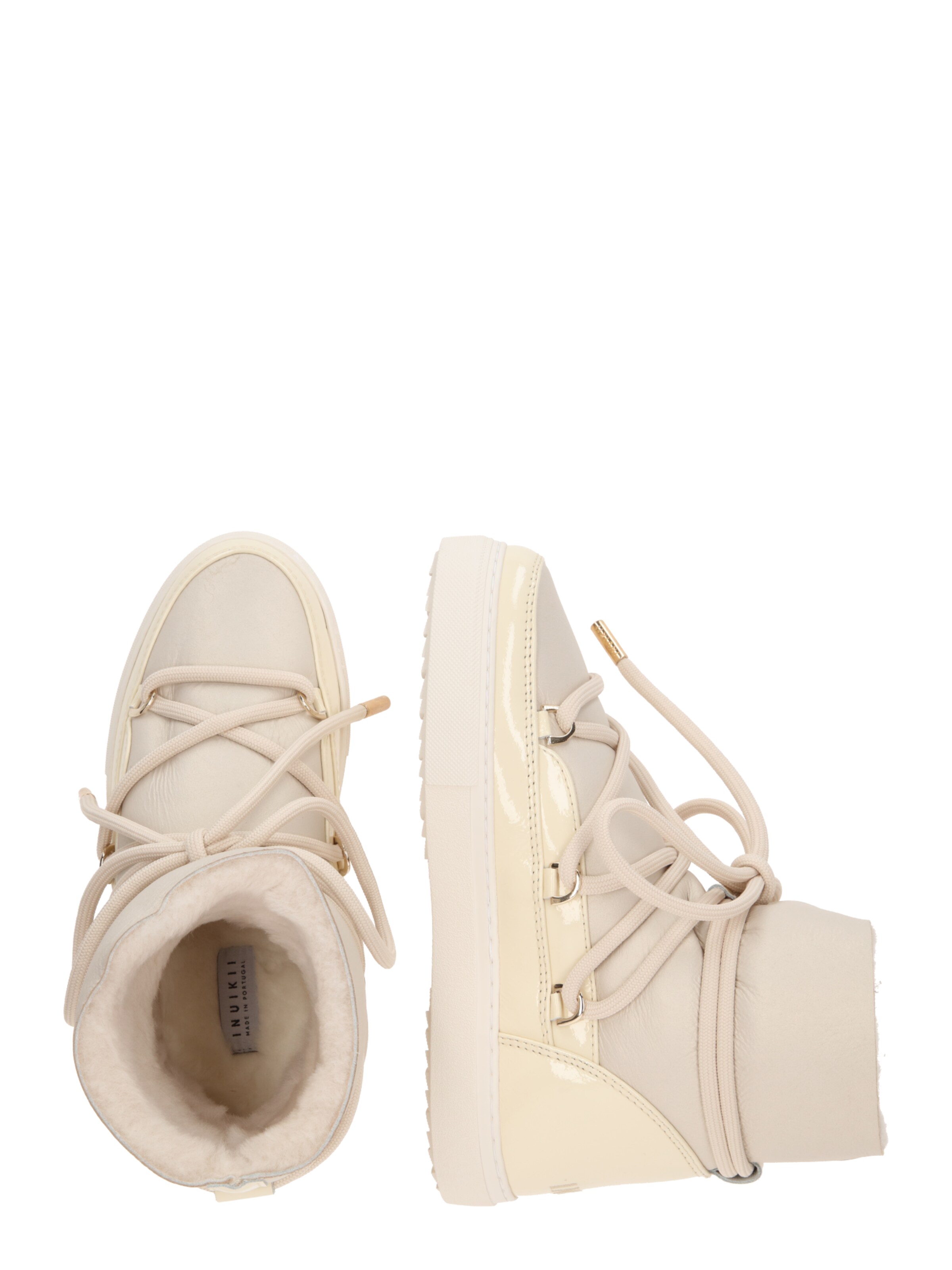 INUIKII Snowboots 'GLOSS' in Weiß