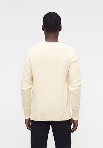 Calvin Klein Jeans - Jersey en beige: atrás