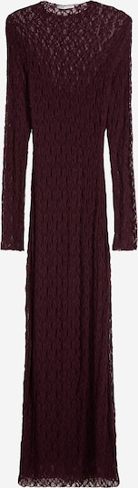 Bershka Úpletové šaty - tmavě červená, Produkt