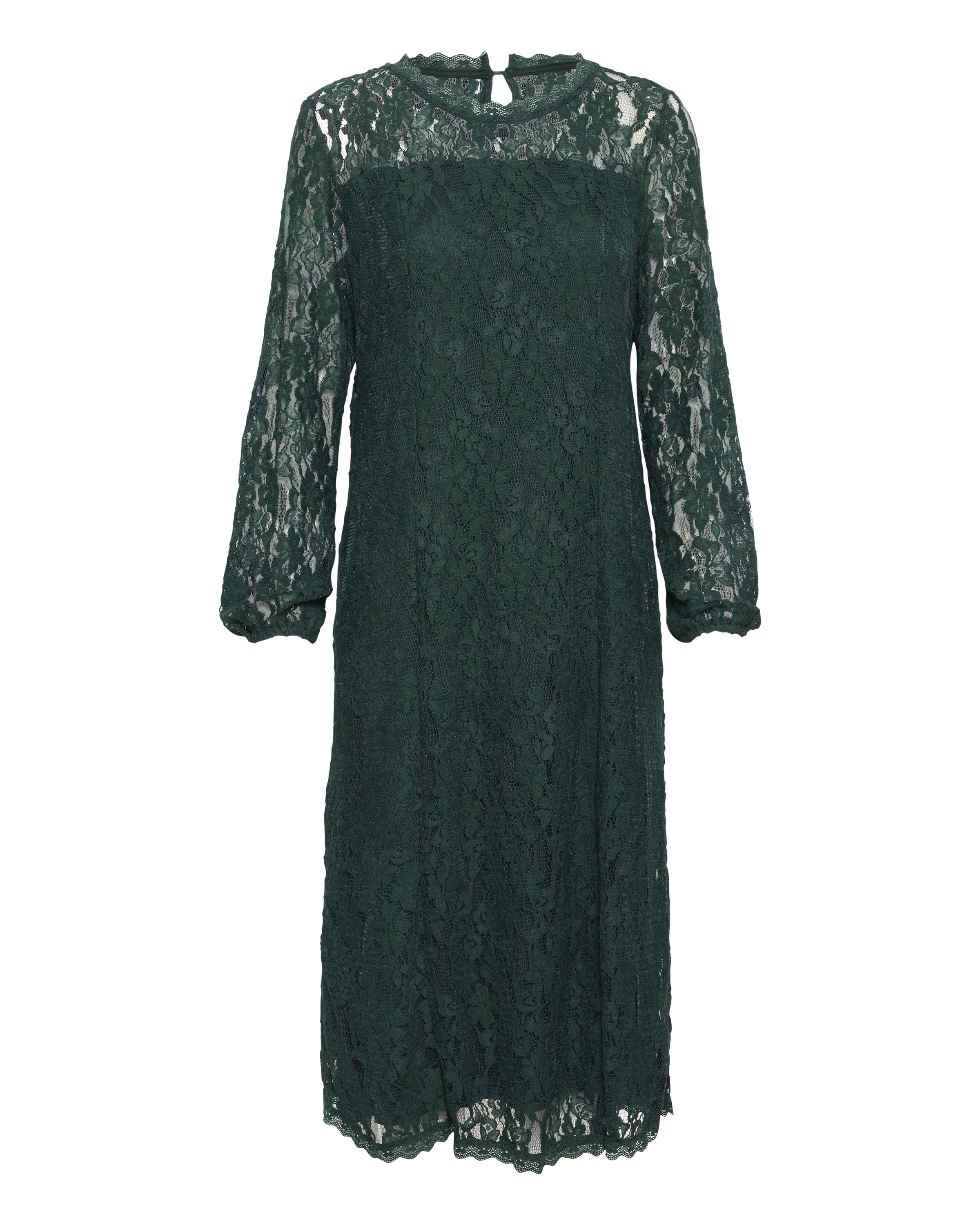 Cream Kjole 'Kit' i grøn: forside