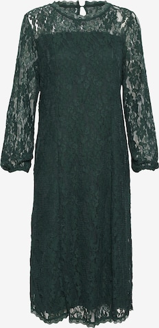 Robe 'Kit' Cream en vert : devant