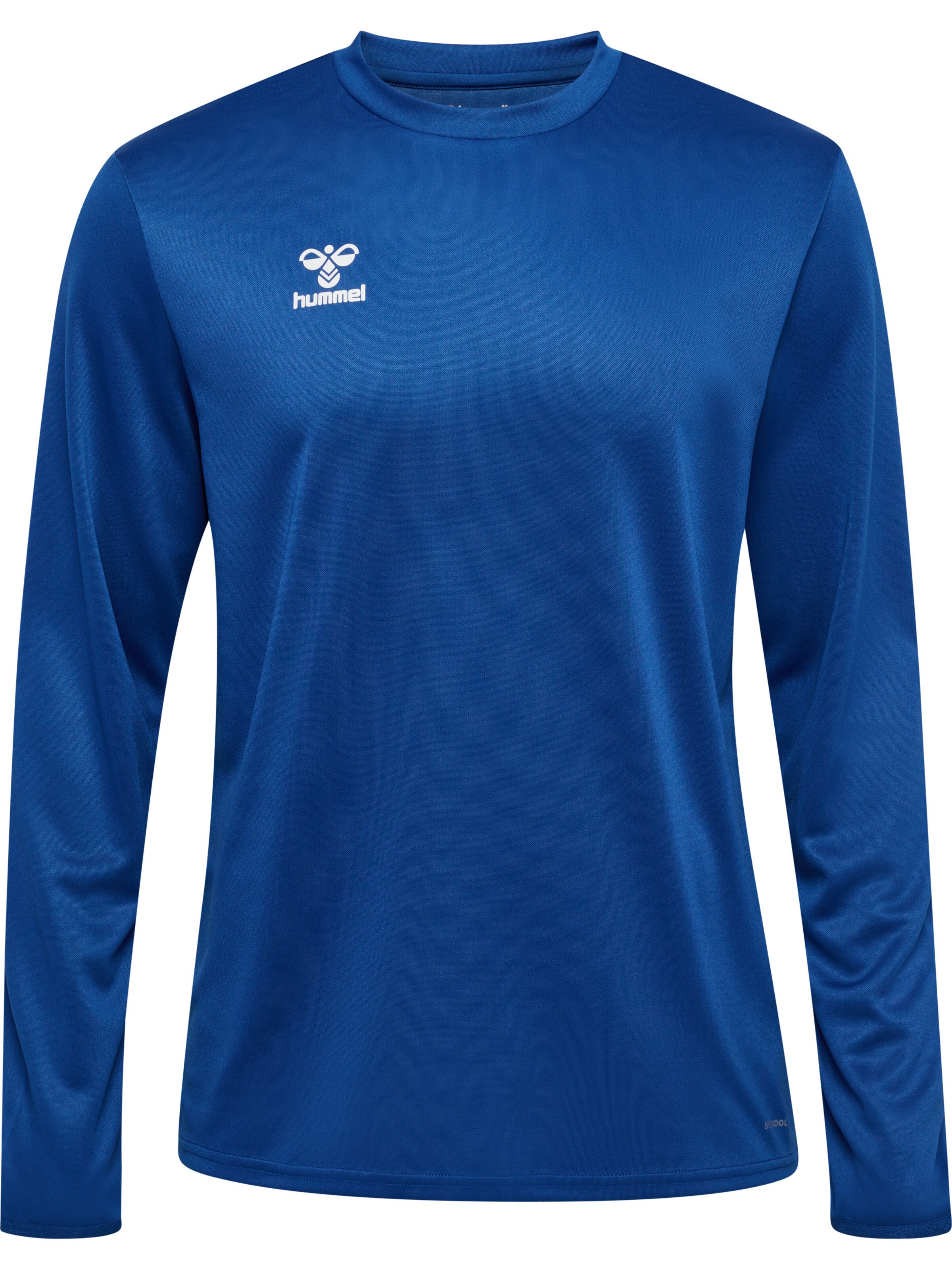 Hummel Sportsweatshirt in Blauw: voorkant