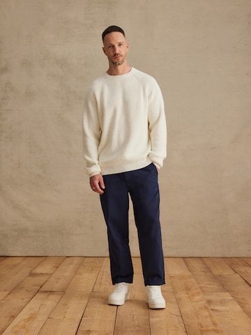 DAN FOX APPAREL Sweater 'Markus' in White