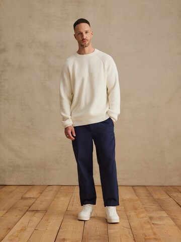 Pull-over 'Markus' DAN FOX APPAREL en blanc