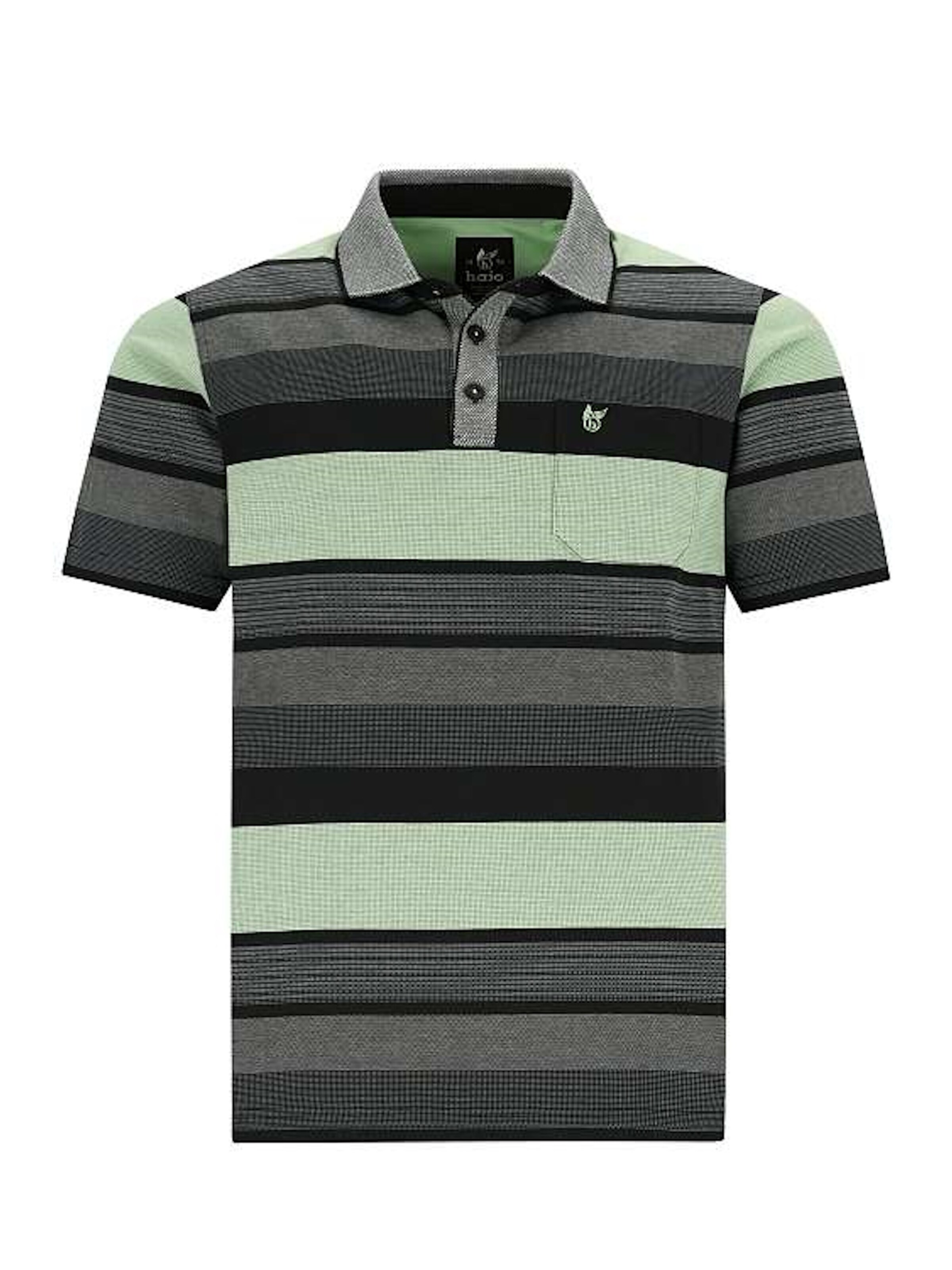 HAJO Shirt 'Stay Fresh' in Black: front