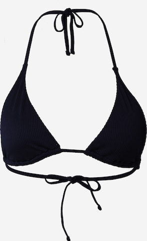 Triunghi Sutien costum de baie de la HOLLISTER pe negru: față