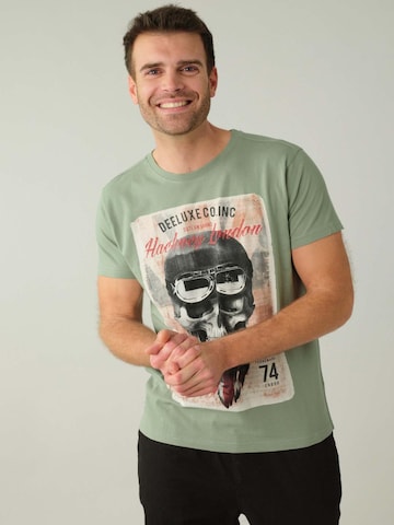 T-Shirt 'Clem' Deeluxe en vert