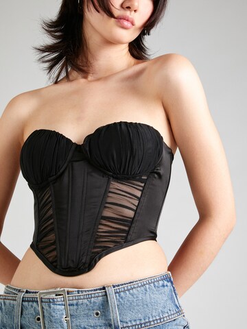 Misspap Top in Schwarz