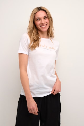 Kaffe Shirt 'Gabbi' in White: front