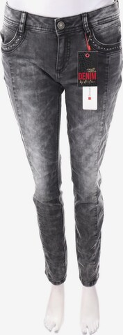 STREET ONE Skinny-Jeans 27 x 32 in Grau: predná strana