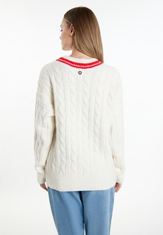 DreiMaster Maritim Sweater in White