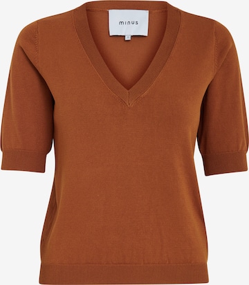 Pull-over 'Milla' minus en marron : devant