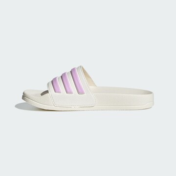 ADIDAS PERFORMANCE Beach & swim shoe 'Adilette Shower' in White