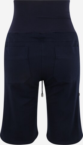 Bebefield Regular Umstandsshorts 'Pietro' in Blau