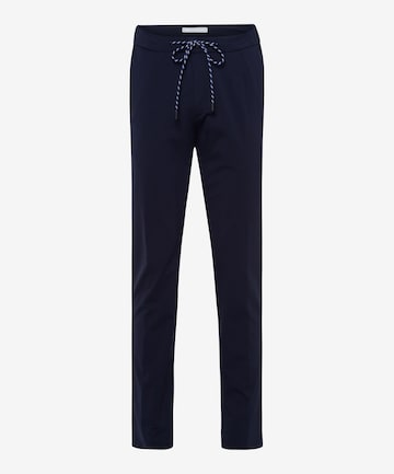 BRAX Slimfit Broek 'Silvio' in Blauw: voorkant