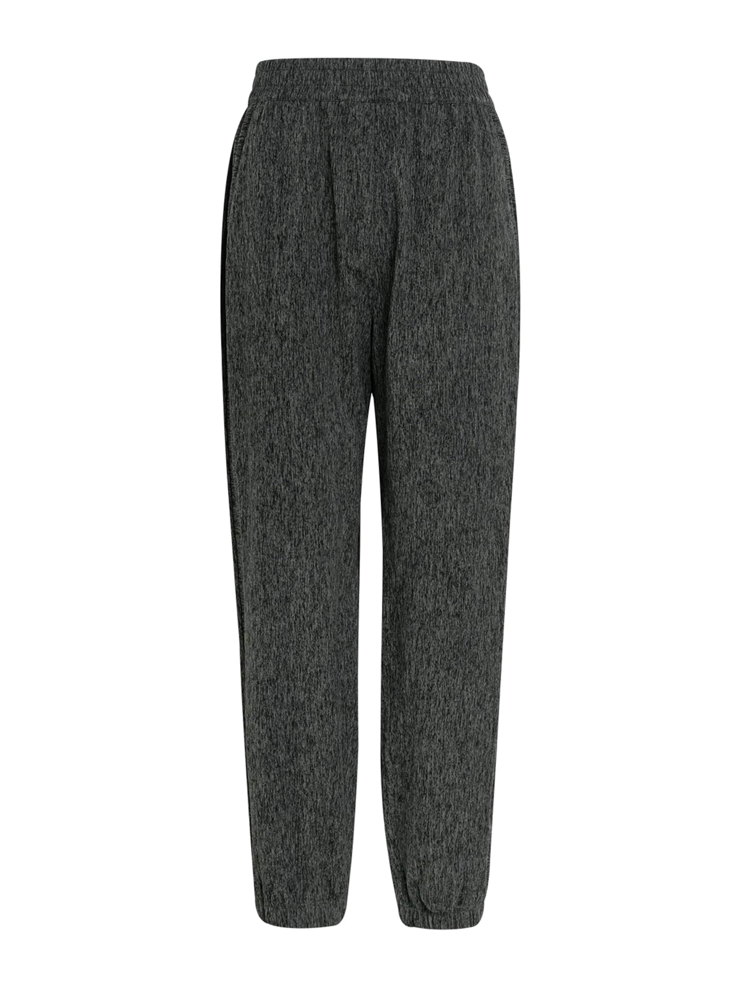 Yvette Sports Zwężany krój Spodnie sportowe w kolorze szary: przód