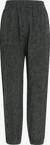 Yvette Sports Tapered Sportbroek in Grijs: voorkant