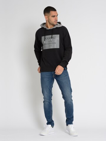 NASSAU Beach Club Sweatshirt ' NB231051 ' in Black