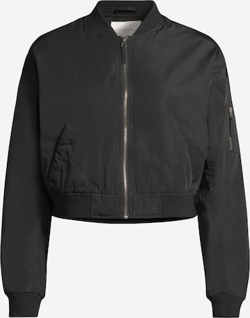 AÉROPOSTALE Prehodna jakna | črna barva: sprednja stran