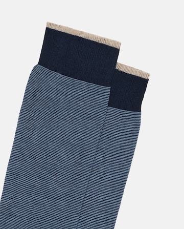 Boggi Milano Knee socks in Blue