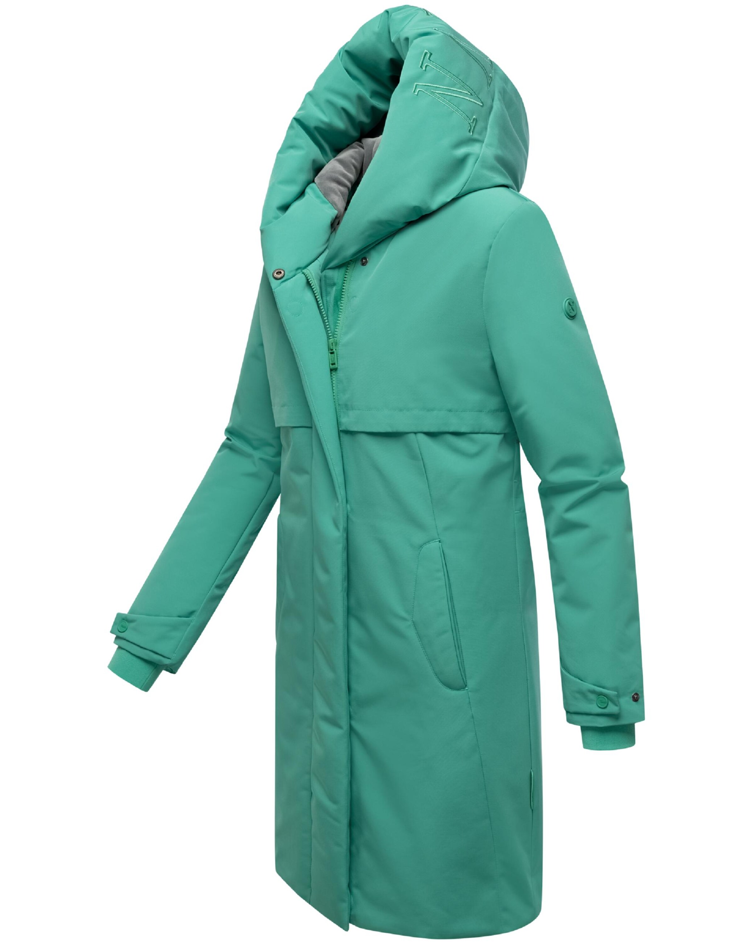 NAVAHOO Зимнее пальто 'Domingaa 14' в Зеленый