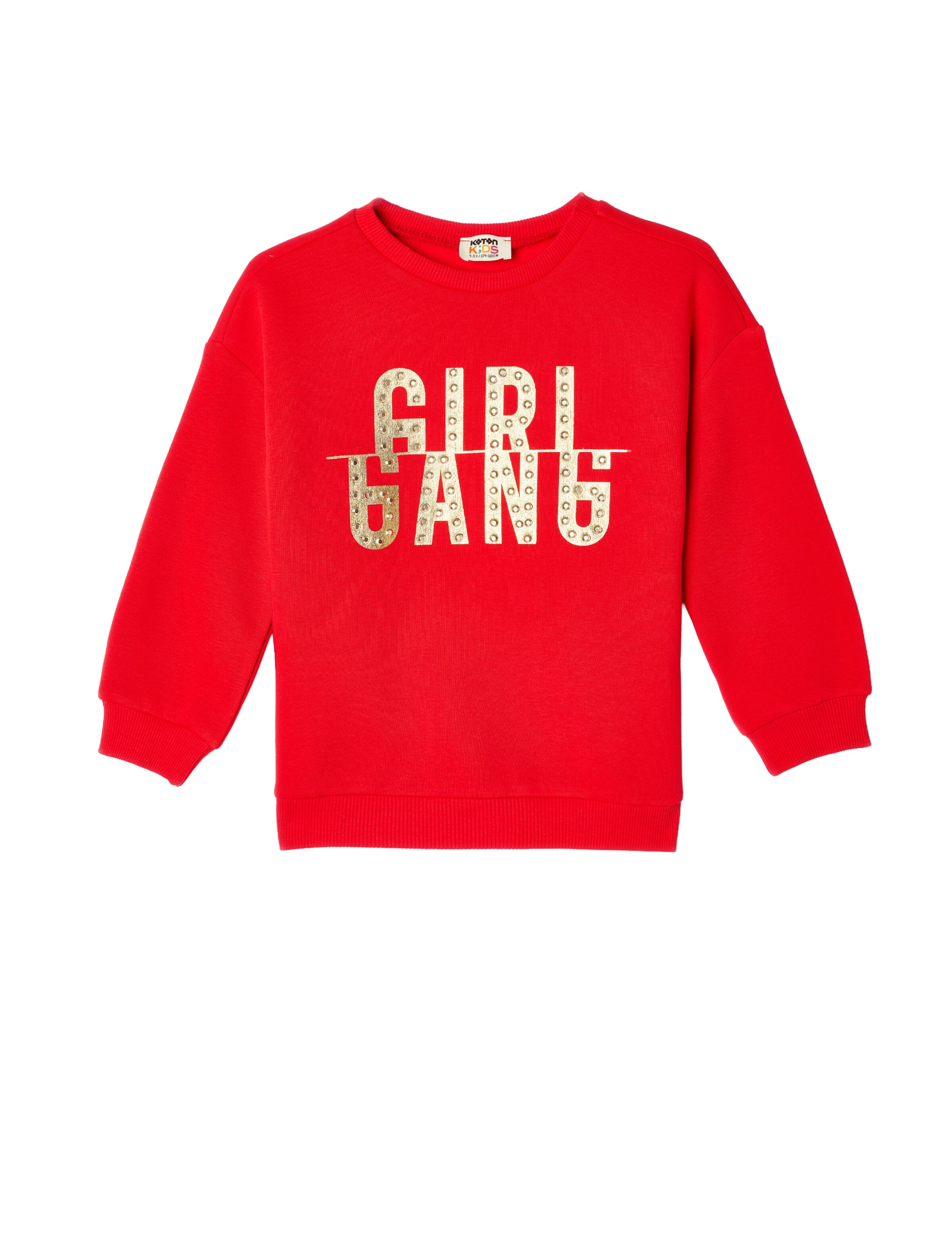 Koton Sweatshirt in Rot: Vorderseite