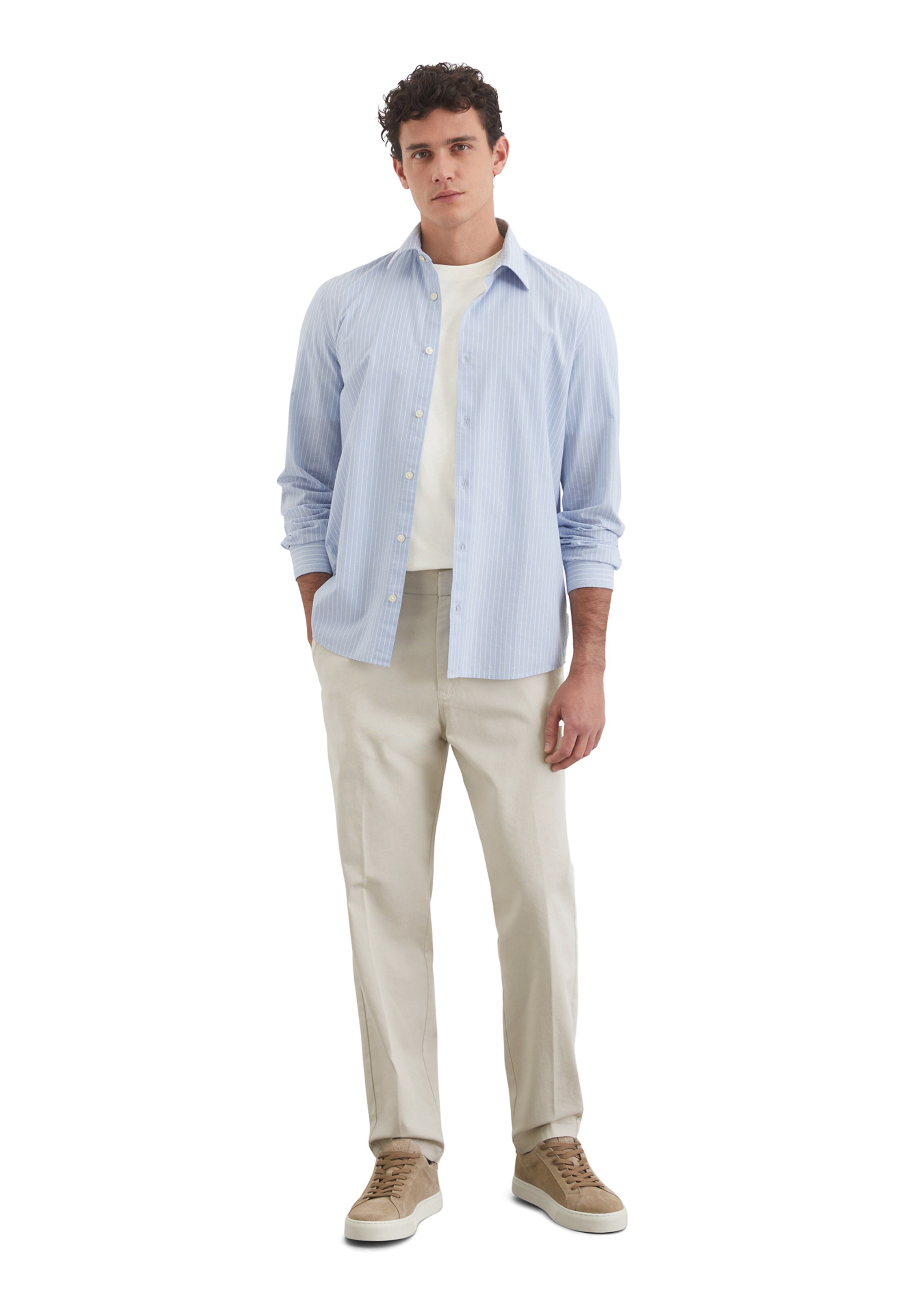 Marc O'Polo Regular fit Business shirt in Blue