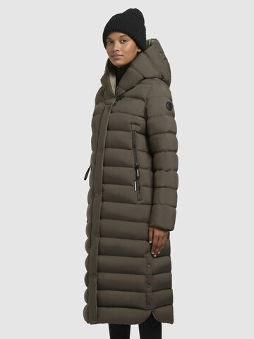 khujo Wintermantel 'Teiva2' in Bruin
