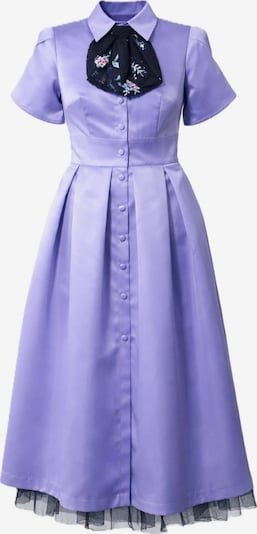 BIBI SAKALIEVA Haljina 'Open back satin midi elegant dress' veličine 36 u lavanda, Pregled proizvoda