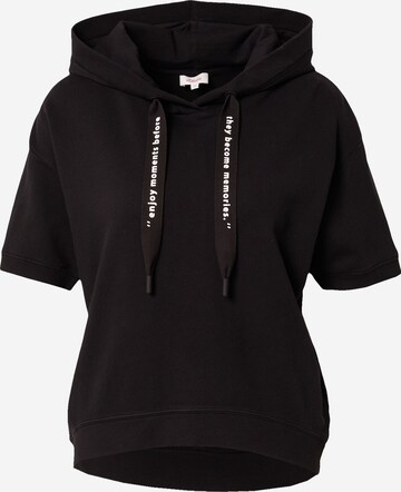 s.Oliver Sweatshirt in Black: front