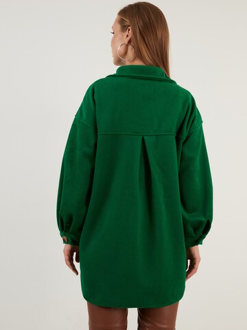 LELA Between-Season Jacket in Green
