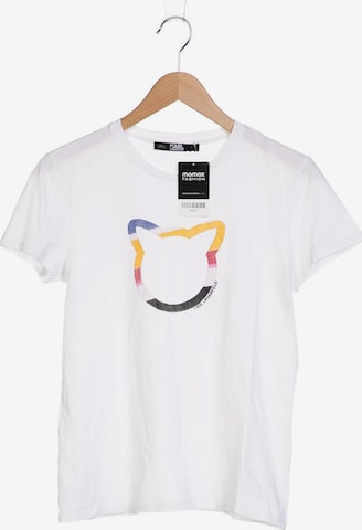 Karl Lagerfeld T-Shirt M in Weiß: predná strana