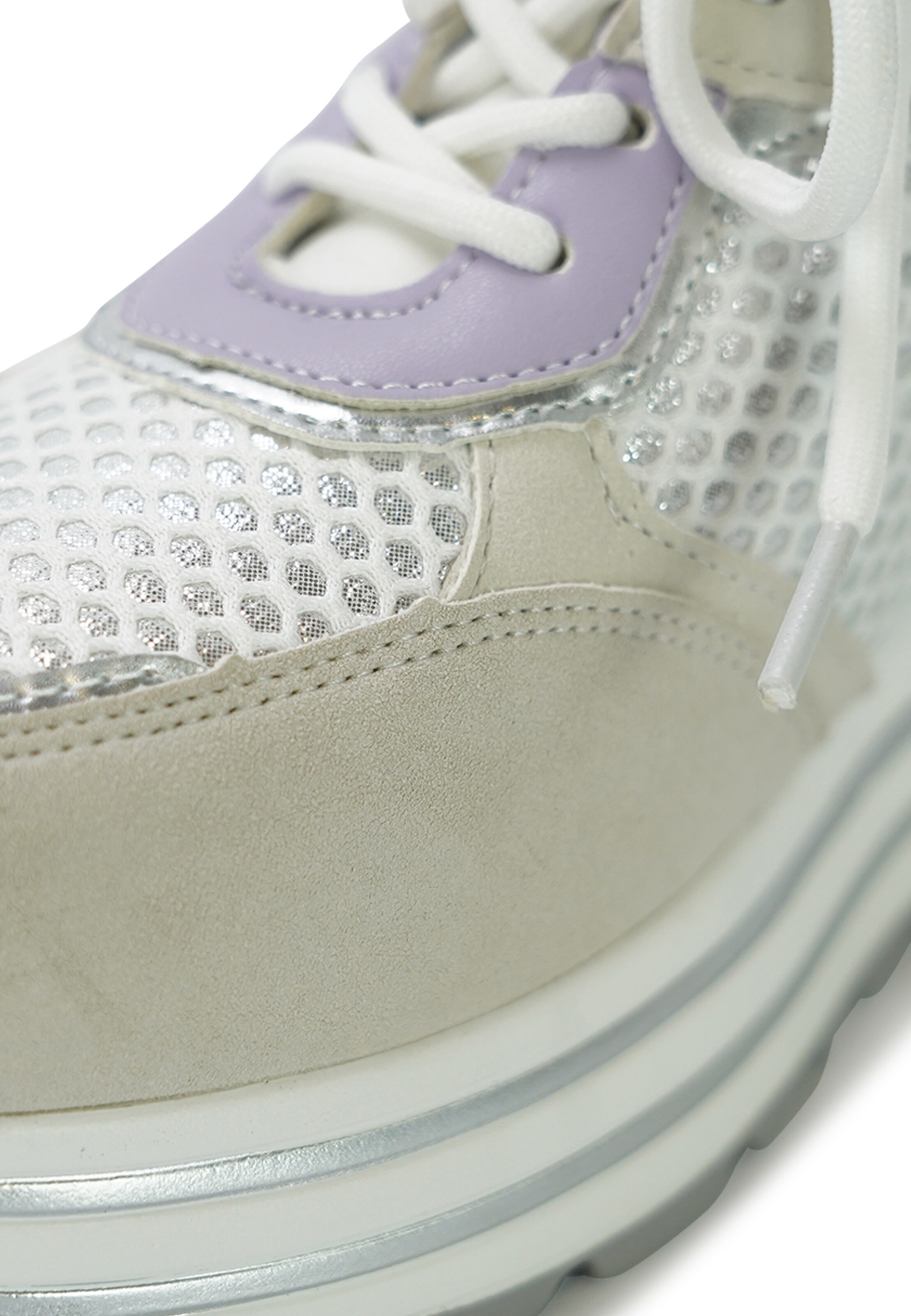 Lady Glory Platform trainers 'MAGALI' in White