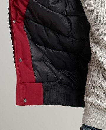 Superdry Tussenjas in Rood