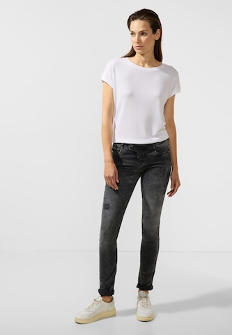 Slimfit Jeans 'Jane' de la STREET ONE pe negru