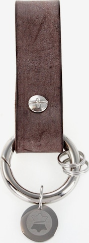 carisco Key Ring 'Gump Keyring' in Brown: front