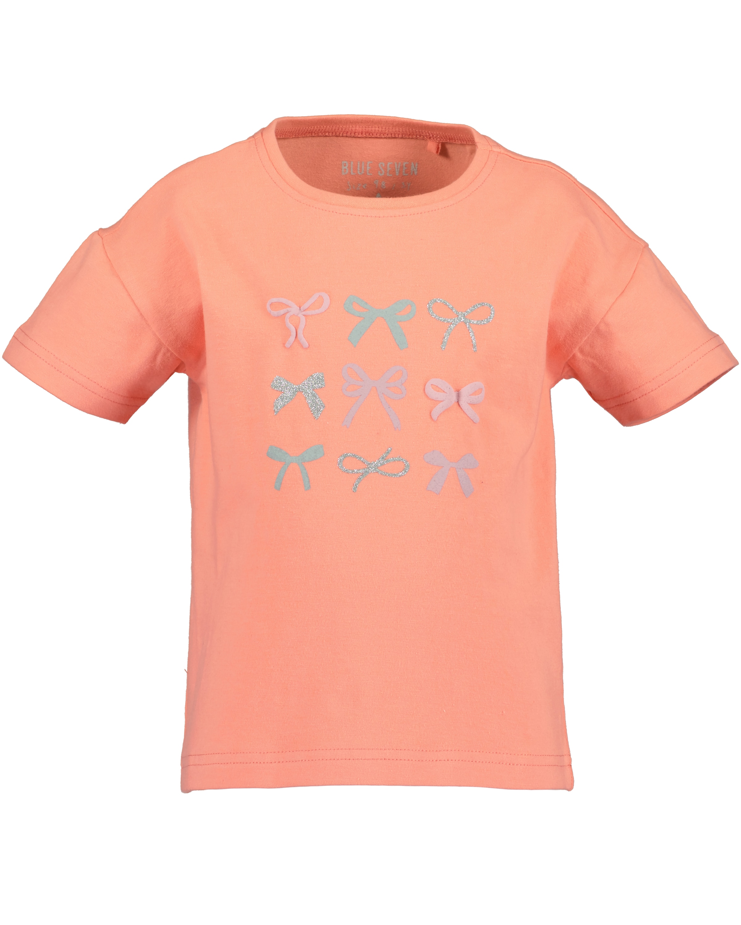 BLUE SEVEN Shirt in Orange: front