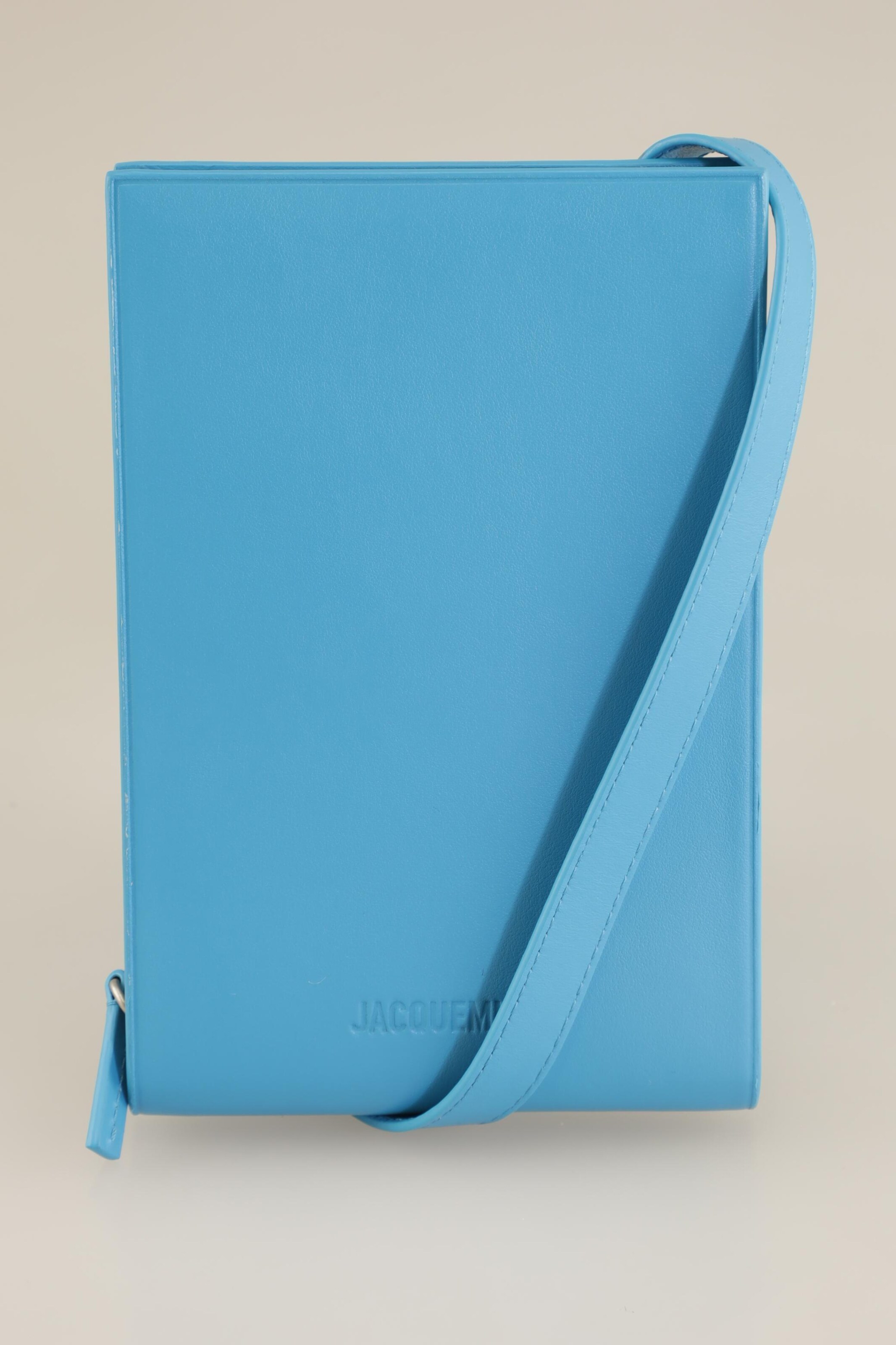Jacquemus Handtasche klein Leder One Size in Blau: Vorderseite