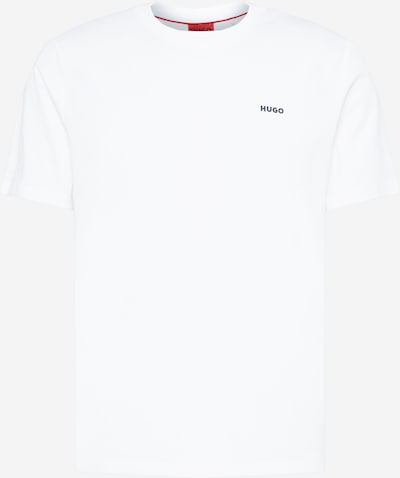 HUGO Camiseta 'Dero' en azul oscuro / blanco, Vista del producto