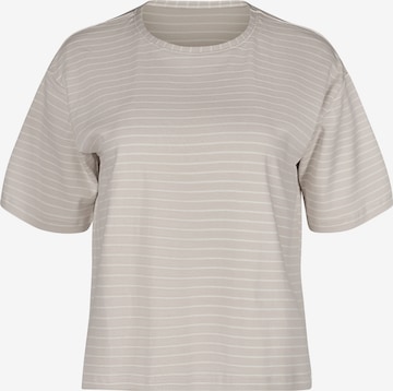 T-shirt Skiny en gris : devant