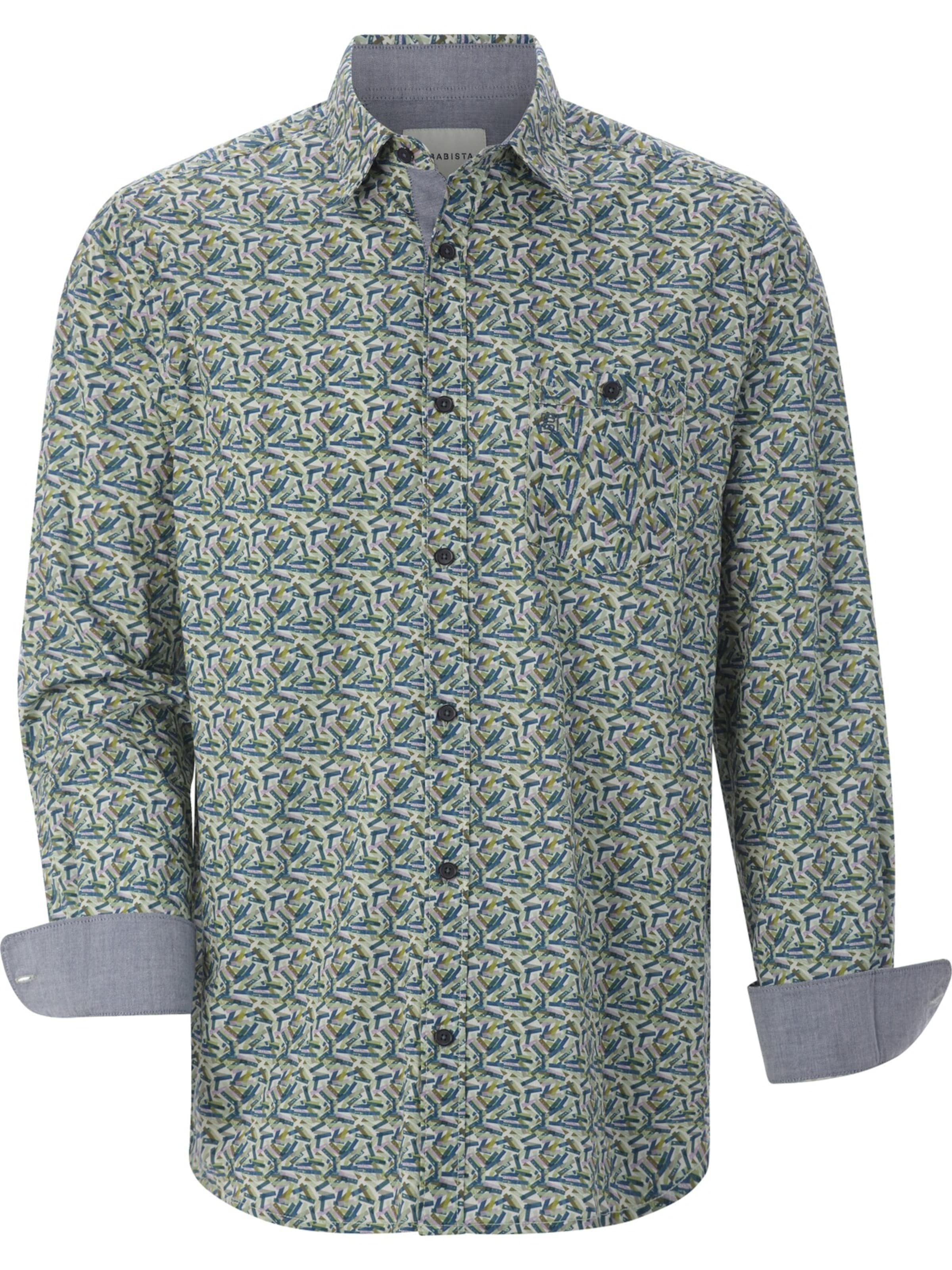 BABISTA Regular Fit Hemd 'Marvian' in Grün: Vorderseite