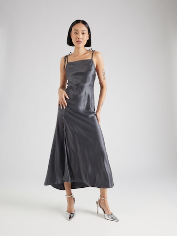 Samsøe Samsøe Evening Dress 'Viktoria' in Grey: front