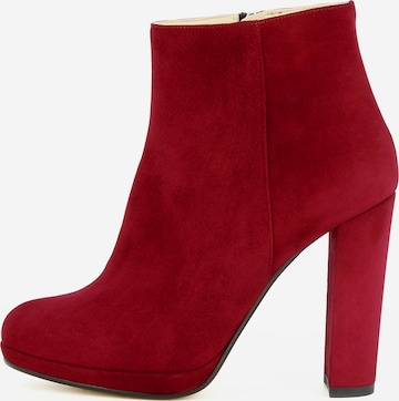 EVITA Ankle Boots in Red