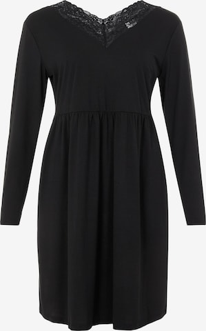 Vila Curve Dress 'Eva' in Black: front