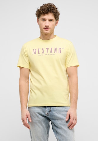MUSTANG Shirt 'Austin' in Yellow: front