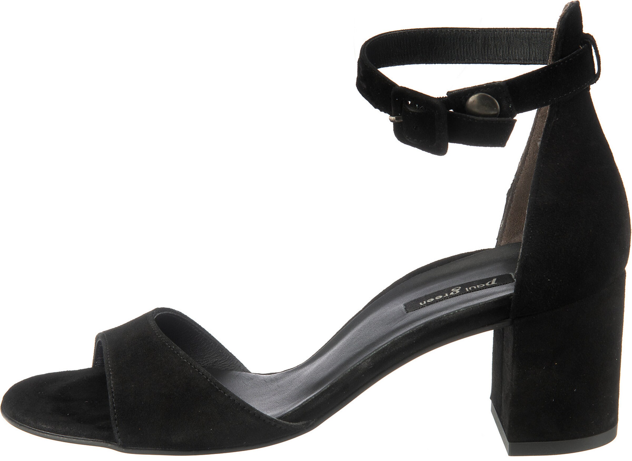 Paul Green Sandały z rzemykami w kolorze czarny