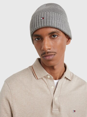 Bonnet TOMMY HILFIGER en gris : devant