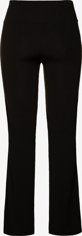 Ulla Popken Bootcut Hose in Schwarz