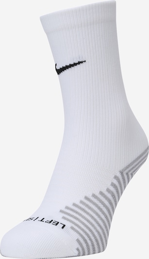 NIKE Chaussettes de sport 'Strike' en gris clair / noir / blanc, Vue avec produit