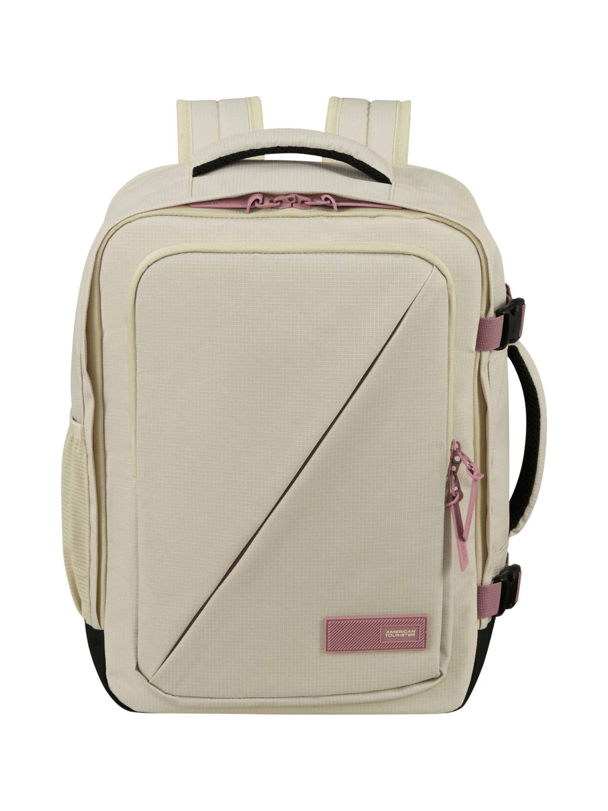 Zaino 'TAKE2CABIN CASUAL BACKPACK MS' di American Tourister in beige: frontale